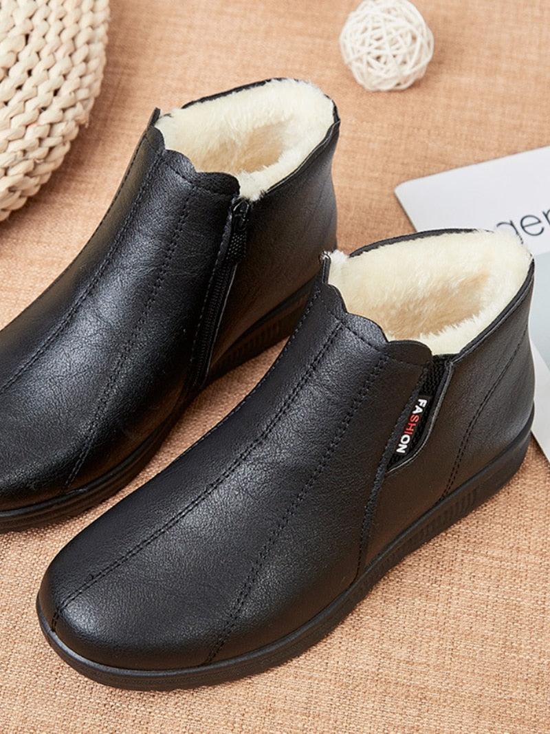 AnnemiekeBoots | Women’s Stylish Weatherproof Boots-Black-3.0-State of Style