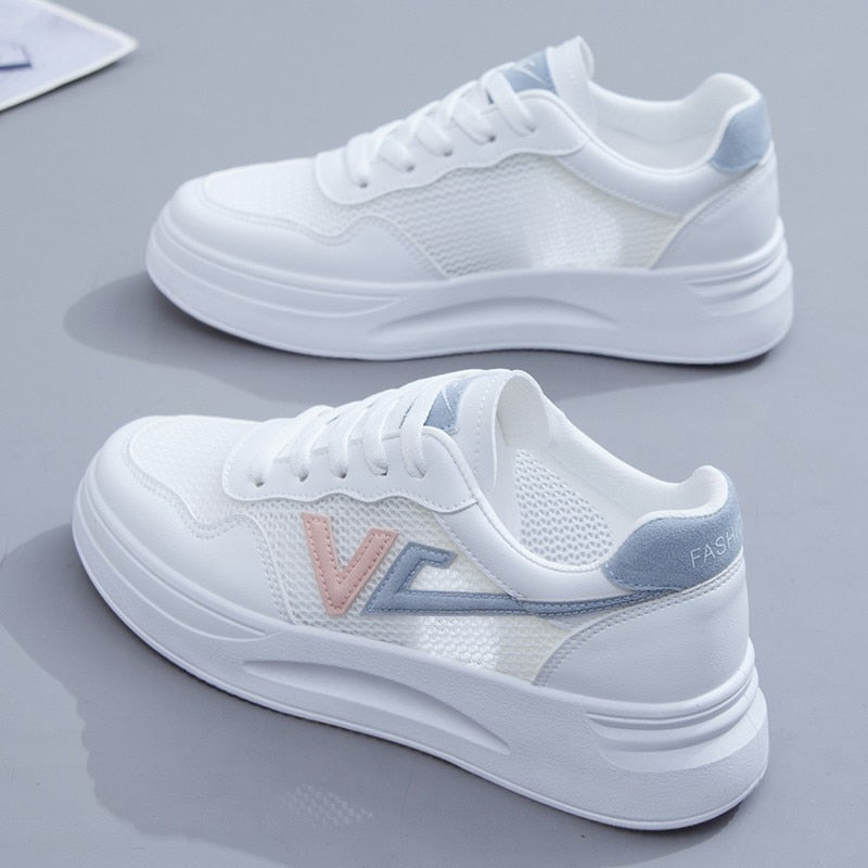 AnnemoonSneaks | Women’s Trendy Sneakers-Blue-4.5-State of Style