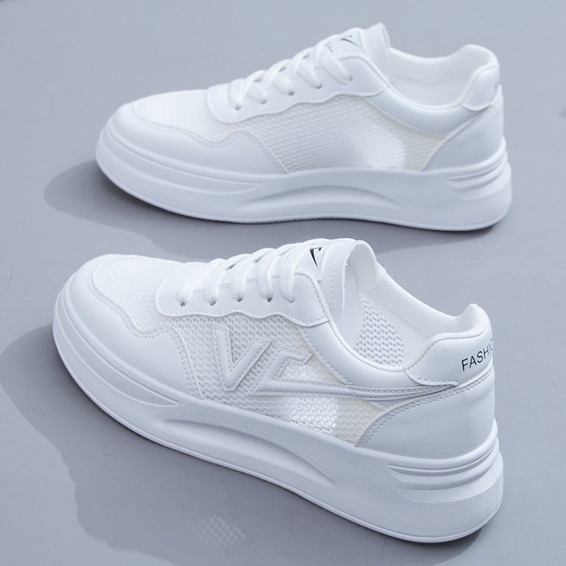 AnnemoonSneaks | Women’s Trendy Sneakers-Grey-4.5-State of Style