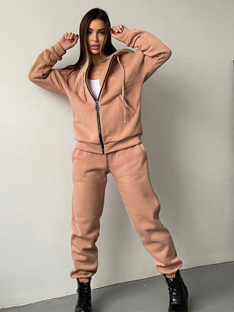 AnnesPakje | Women’s Tracksuit-Apricot-S-State of Style