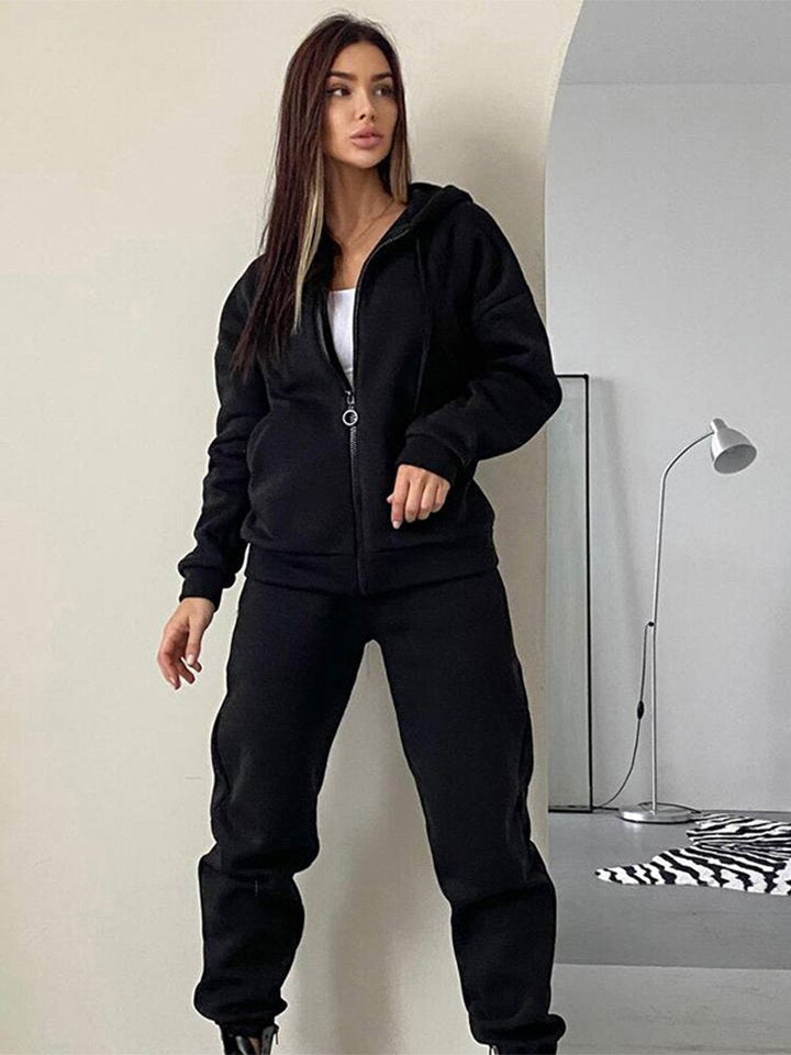 AnnesPakje | Women’s Tracksuit-Black-S-State of Style