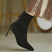 AnnesShoes I Ankle boots for women-Black-2.5-State of Style