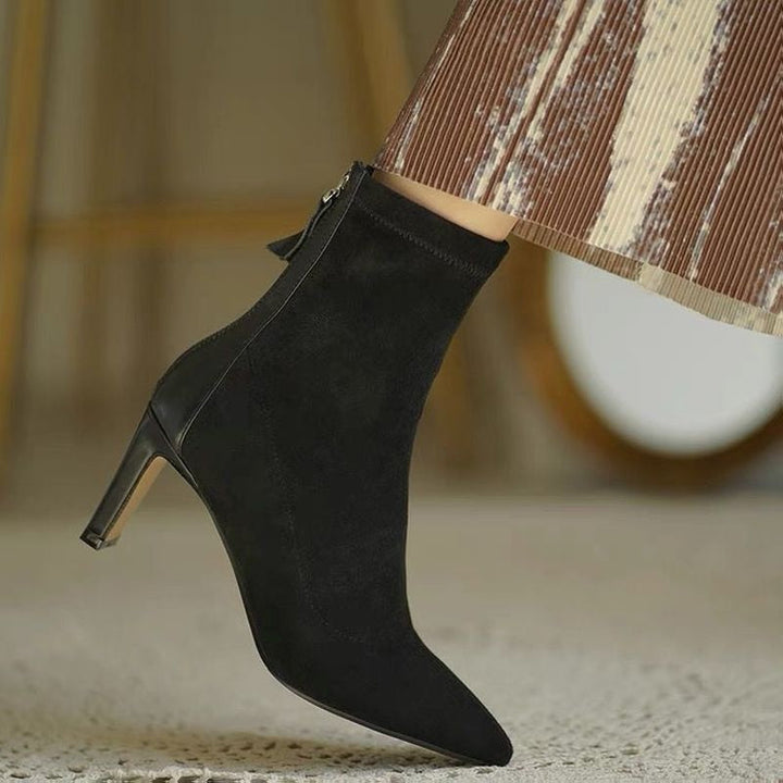 AnnesShoes I Ankle boots for women-Black-2.5-State of Style