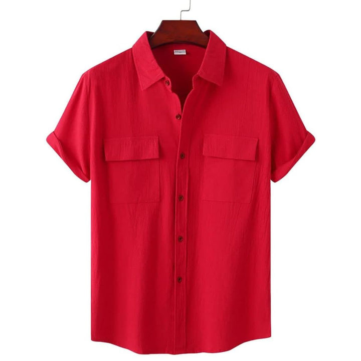 Annie Blouse | Casual & Versatile-Red-M-State of Style