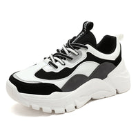 AnsleySandals | Women's Platform Sandals-White-Black-4.5-State of Style