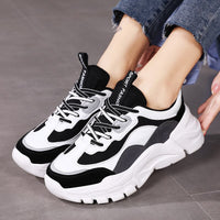 AnsleySandals | Women's Platform Sandals-White-Black-4.5-State of Style