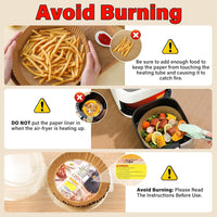 Anti-adhesive Disposable Air Fryer Liners - EasyCrisp-Square-State of Style