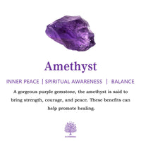 Anti-Anxiety Amethyst, Lepidolite and Lapis Lazuli Bracelet - Aurora-State of Style