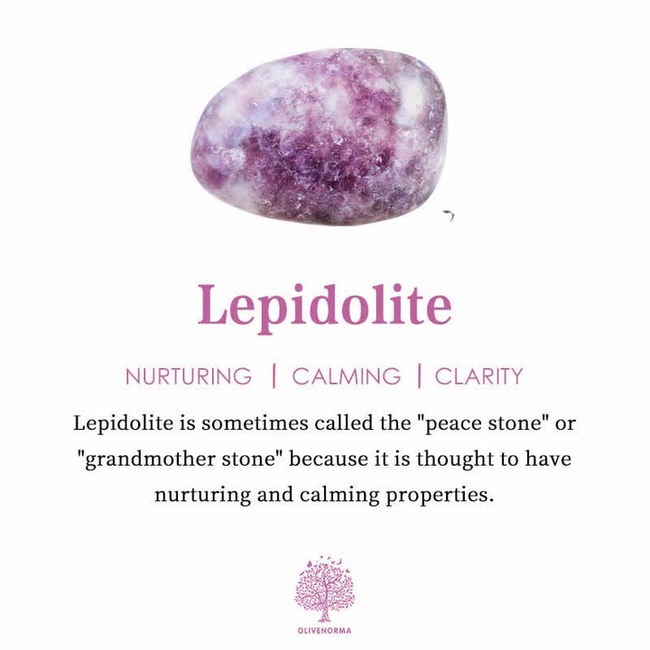 Anti-Anxiety Amethyst, Lepidolite and Lapis Lazuli Bracelet - Aurora-State of Style