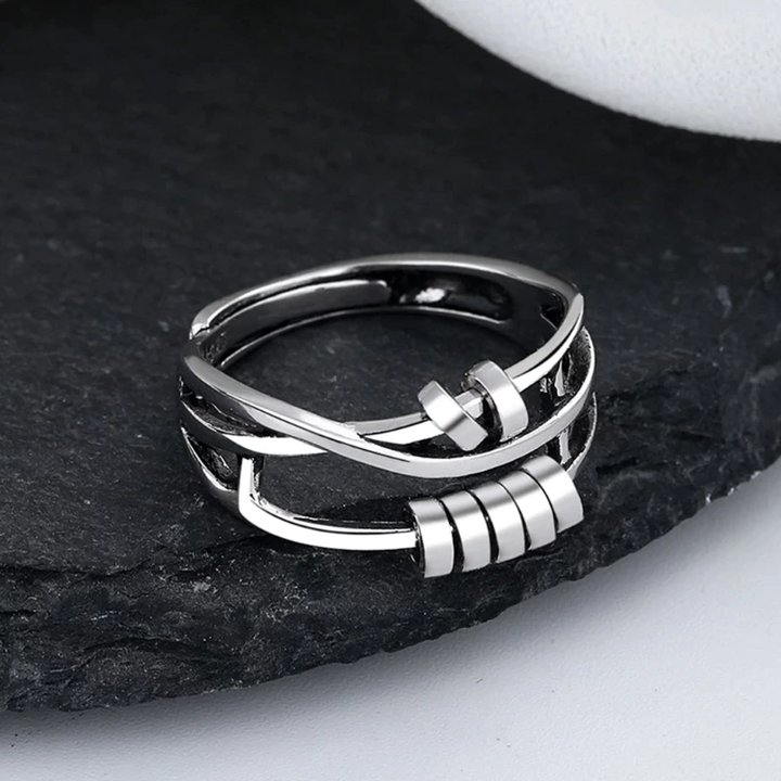 Anti-Anxiety Spinner Ring | Stress Relief | Fidget Ring | Meditation Aid-State of Style