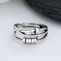 Anti-Anxiety Spinner Ring | Stress Relief | Fidget Ring | Meditation Aid-State of Style