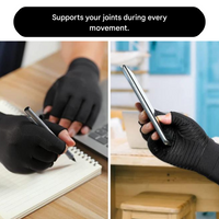 Anti-Arthritis Compression Gloves - ThermaFlex-1x Pair (+1 Free)-S-State of Style