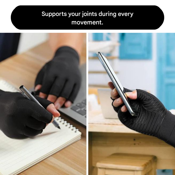 Anti-Arthritis Compression Gloves - ThermaFlex-1x Pair (+1 Free)-S-State of Style