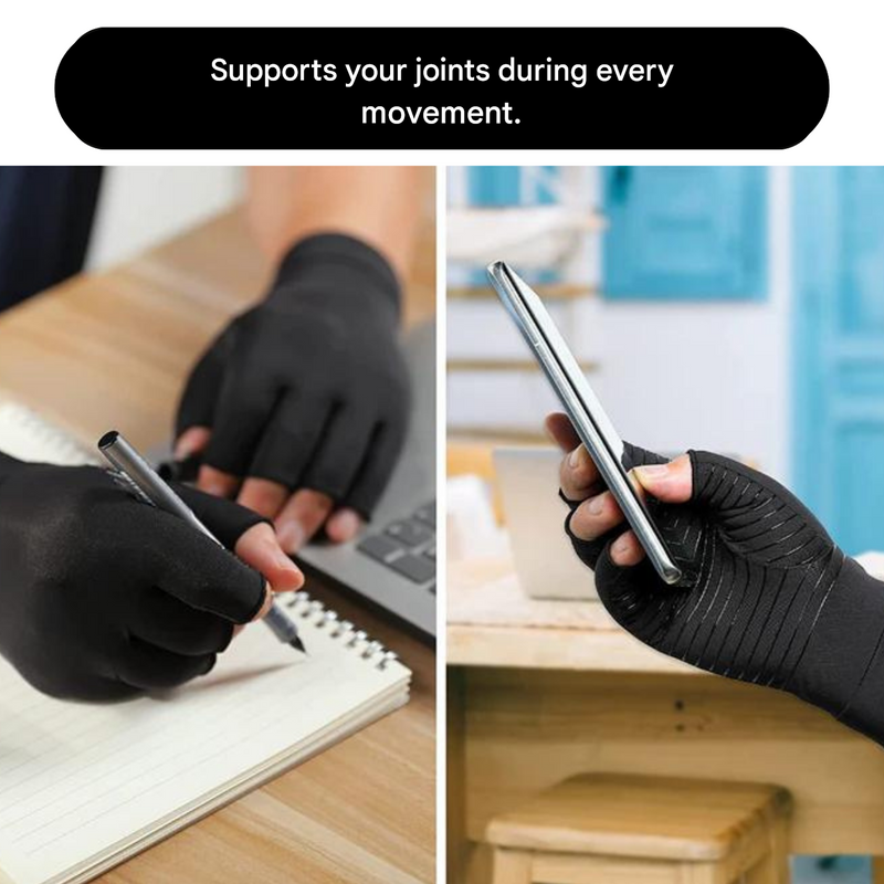 Anti-Arthritis Compression Gloves - ThermaFlex-1x Pair (+1 Free)-S-State of Style