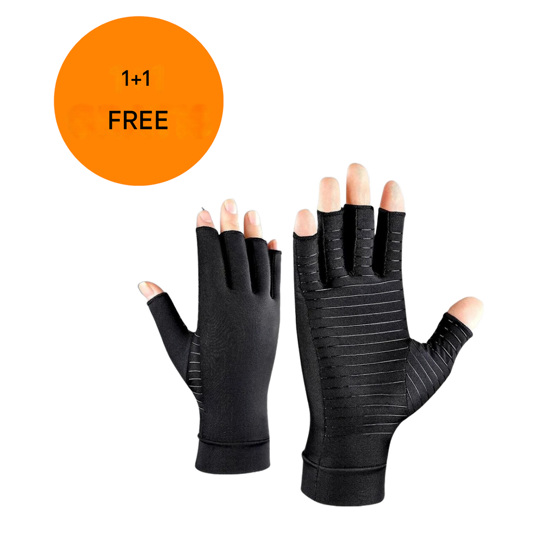 Anti-Arthritis Compression Gloves - ThermaFlex-1x Pair (+1 Free)-S-State of Style
