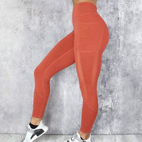 Anti-Cellulite Shaping Leggings - Ava-Orange-S-State of Style