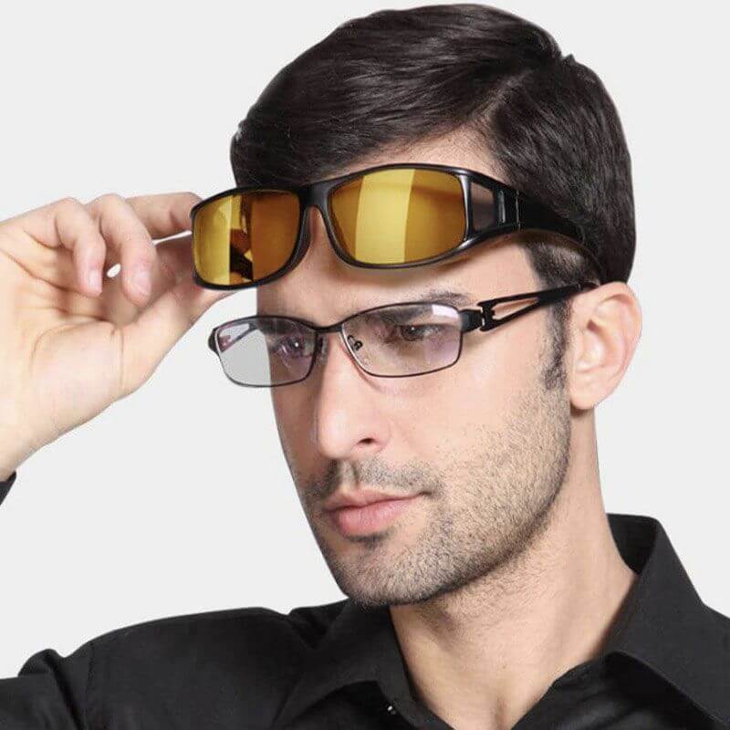 Anti-Glare Night Vision Glasses – NightGuard-Yellow-State of Style