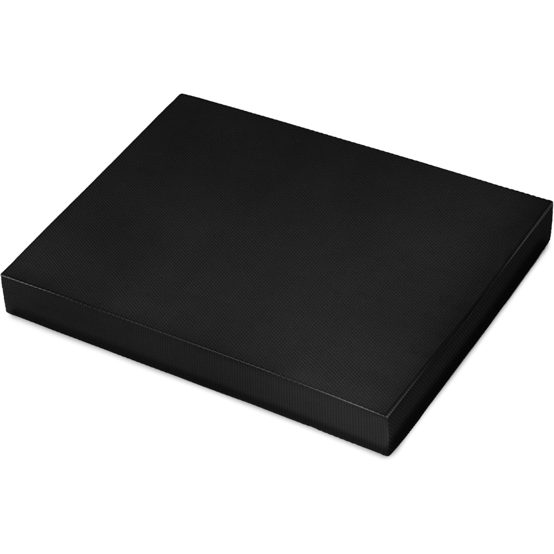 Anti-slip Balance Mat – Padded Foam Mat-XL – 46.99 cm × 38.00 cm-Black-State of Style