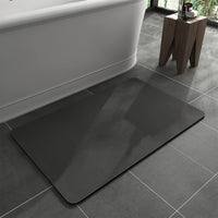 Anti-slip Diatomite Bath Mat - AquaGrip-Dark grey-40 x 60 cm-State of Style