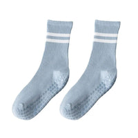 Anti-slip Mid-Tube Sports Socks for Fitness and Yoga - GripFit (Buy 1 Get 1 Free)-Blue (1+1 Free)-State of Style
