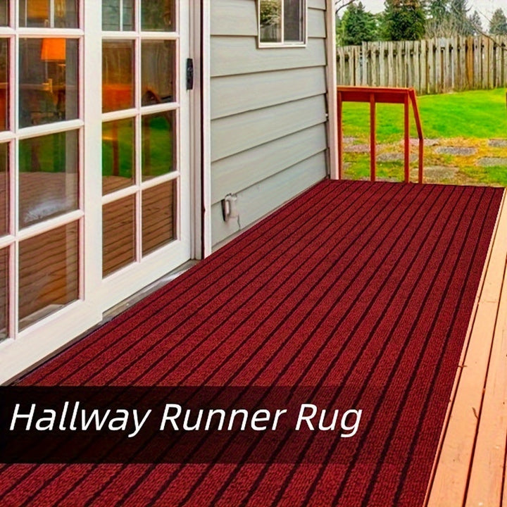 Anti-slip & Washable Runner for Indoor and Outdoor - GripLuxe-Dark grey-60 cm × 150 cm-State of Style
