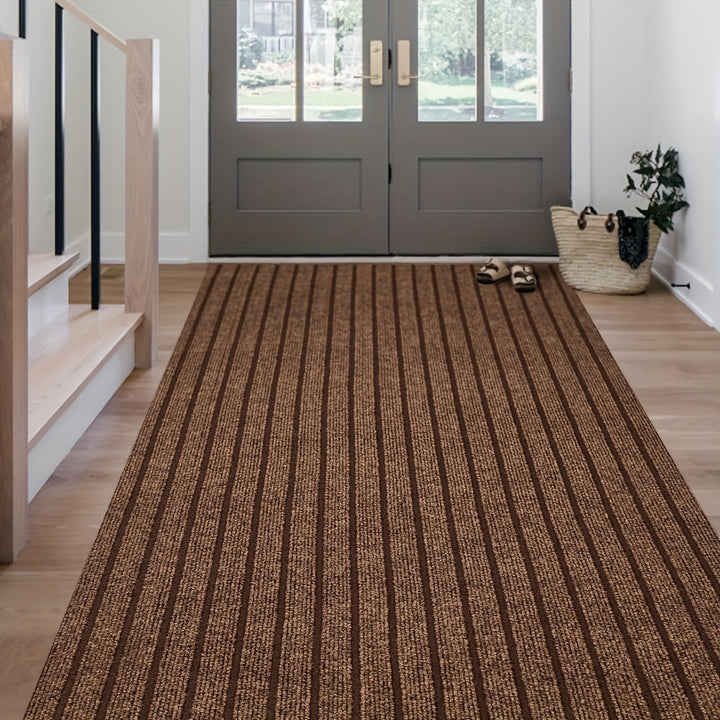 Anti-slip & Washable Runner for Indoor and Outdoor - GripLuxe-Dark grey-60 cm × 150 cm-State of Style