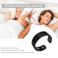 Anti-Snoring Ring | Magnetic Therapy | Adjustable-Silver-State of Style