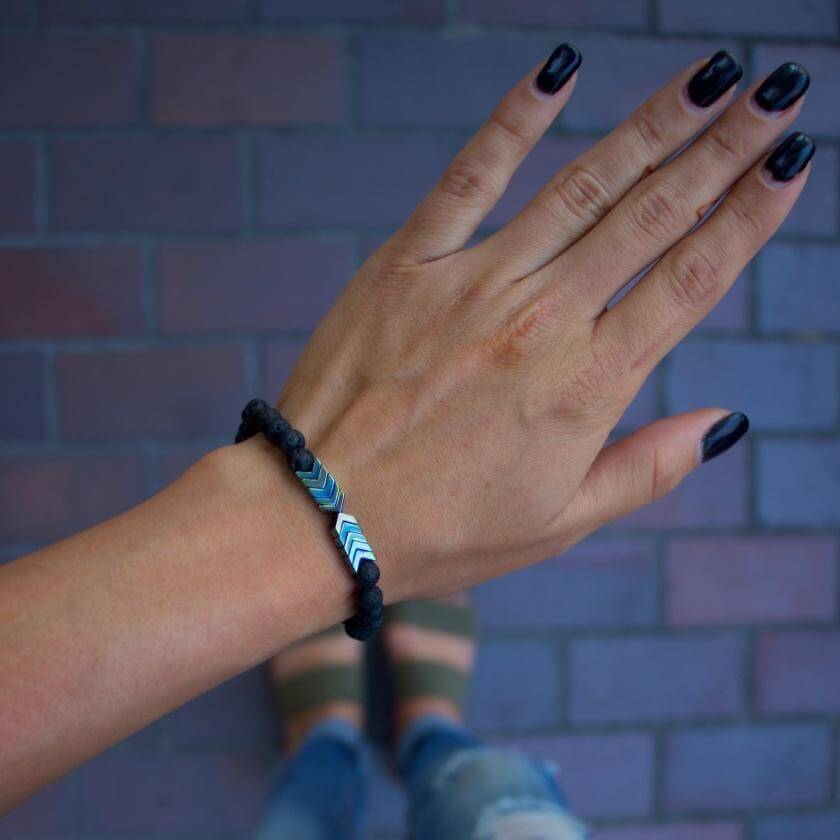 ANTI-STRESS OIL ATOMIZER BRACELET-Gold-State of Style