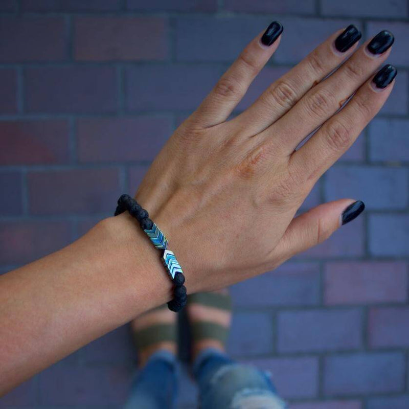ANTI-STRESS OIL ATOMIZER BRACELET-Gold-State of Style