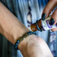 ANTI-STRESS OIL ATOMIZER BRACELET-Gold-State of Style