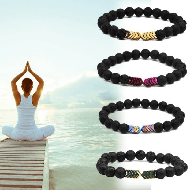 ANTI-STRESS OIL ATOMIZER BRACELET-Gold-State of Style
