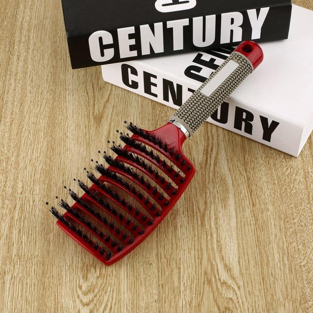 Anti-Tangle Brush-Red-State of Style