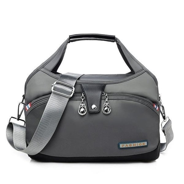 Anti-theft Crossbody Handbag for Women - Lynn-Light Gray-State of Style
