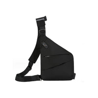 Anti-Theft Shoulder Bag - TravelSafe-Left-handed-Black-State of Style