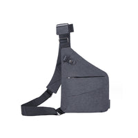 Anti-Theft Shoulder Bag - TravelSafe-Left-handed-Grey-State of Style