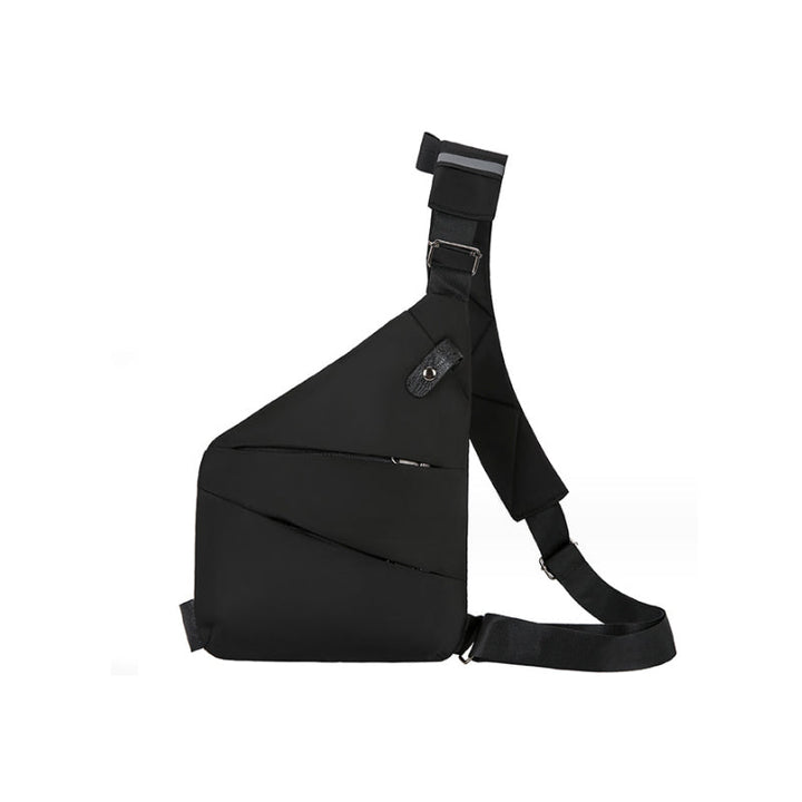 Anti-Theft Shoulder Bag - TravelSafe-Right-handed-Black-State of Style