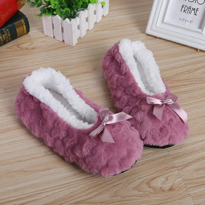 April Slippers | Soft and Fluffy-Pink-5.0-7.5-State of Style