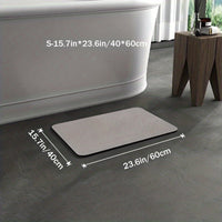 AquaGrip Anti-Slip Bath Mat – Stylish Safety for Your Bathroom-40x60CM-Grey-State of Style