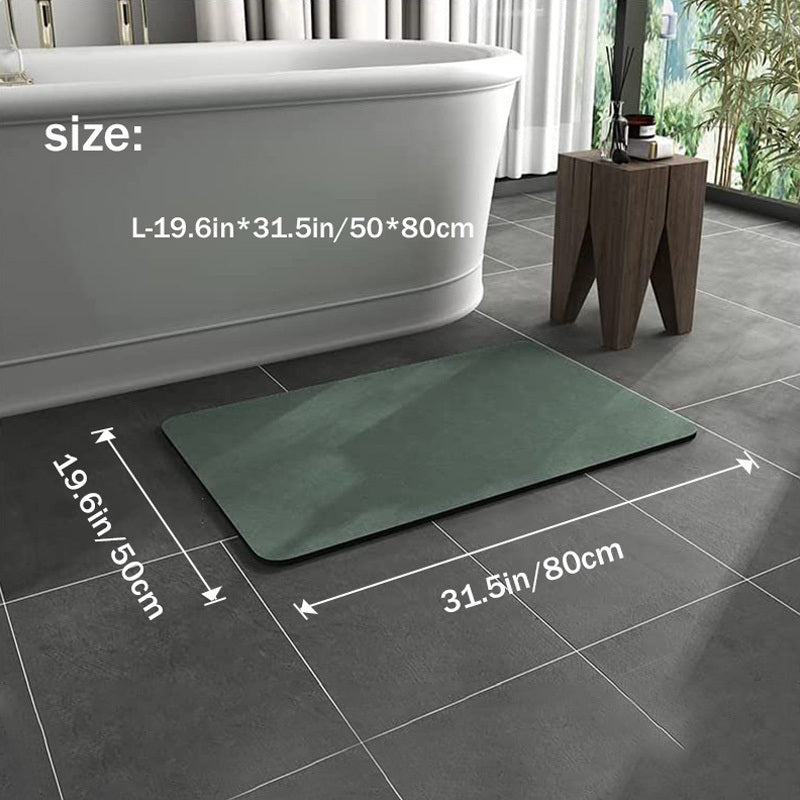 AquaGrip Anti-Slip Bath Mat – Stylish Safety for Your Bathroom-50x80CM-Green-State of Style
