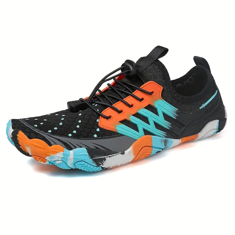 AquaStride Colourful Women's Barefoot Watershoes-Black-4-State of Style