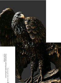 Aquila Bronze Eagle Sculpture-Eagle-State of Style