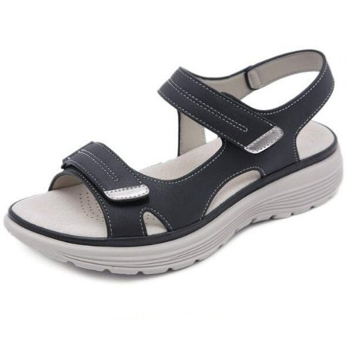 Arch Support Sandals | Orthopedic Comfort-Black-3.5-State of Style