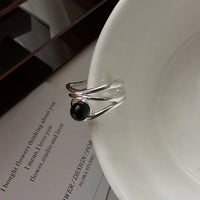 Arden Black Onyx Multi-Line Ring-State of Style