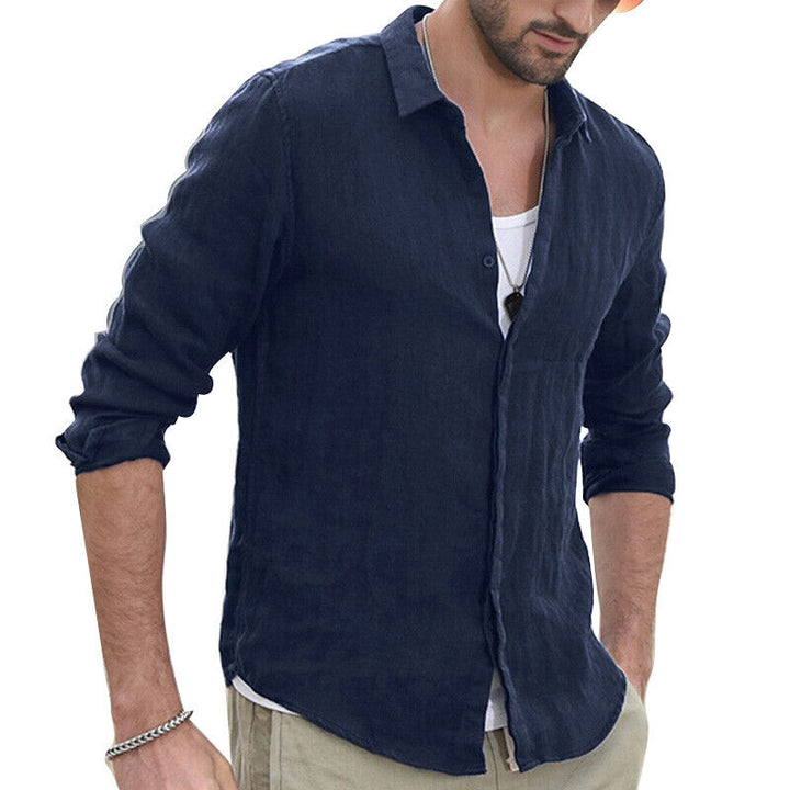 Arman Shirt | Stylish & Luxurious-Blue-S-State of Style