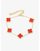 Lucky Clover Five-Leaf Bracelet | Elegant Good Luck Charm Jewellery