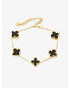 Lucky Clover Five-Leaf Bracelet | Elegant Good Luck Charm Jewellery