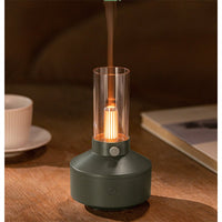 Aromatherapy Diffuser with Night Light - GlowMist-Black-State of Style