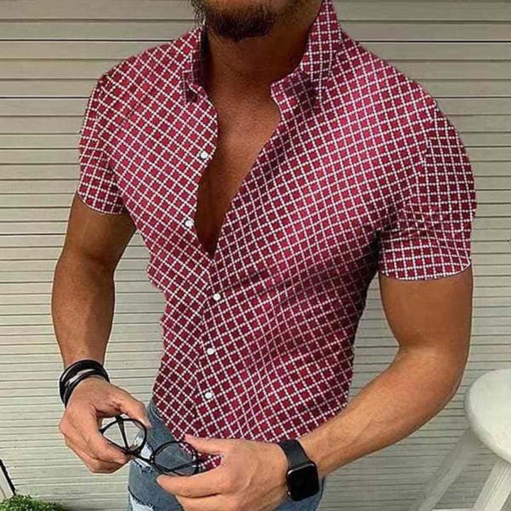 Arthur Shirt | Stylish & Comfortable-Red-S-State of Style