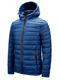 Arwen Women's Winter Puffer Jacket with Hood-Black-S-State of Style