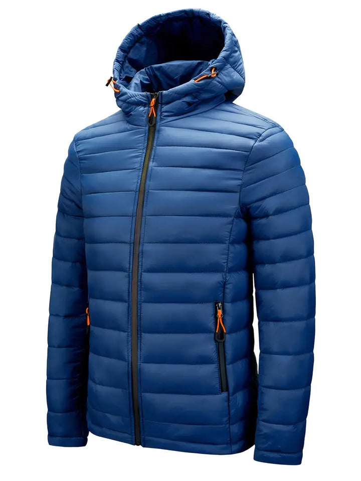 Arwen Women's Winter Puffer Jacket with Hood-Black-S-State of Style